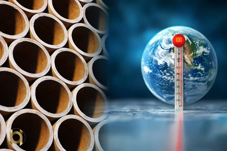 تأثیر تغییرات آب و هوایی بر صنعت لوله‌های مقوایی