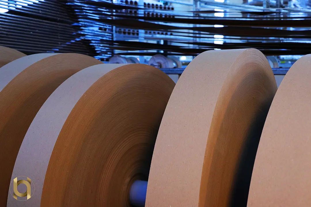 رول های مقوایی برش خورده هستی بوبین کار